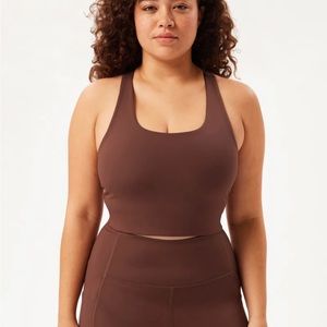 Girlfriend Collective Racerback Longline Bra Small